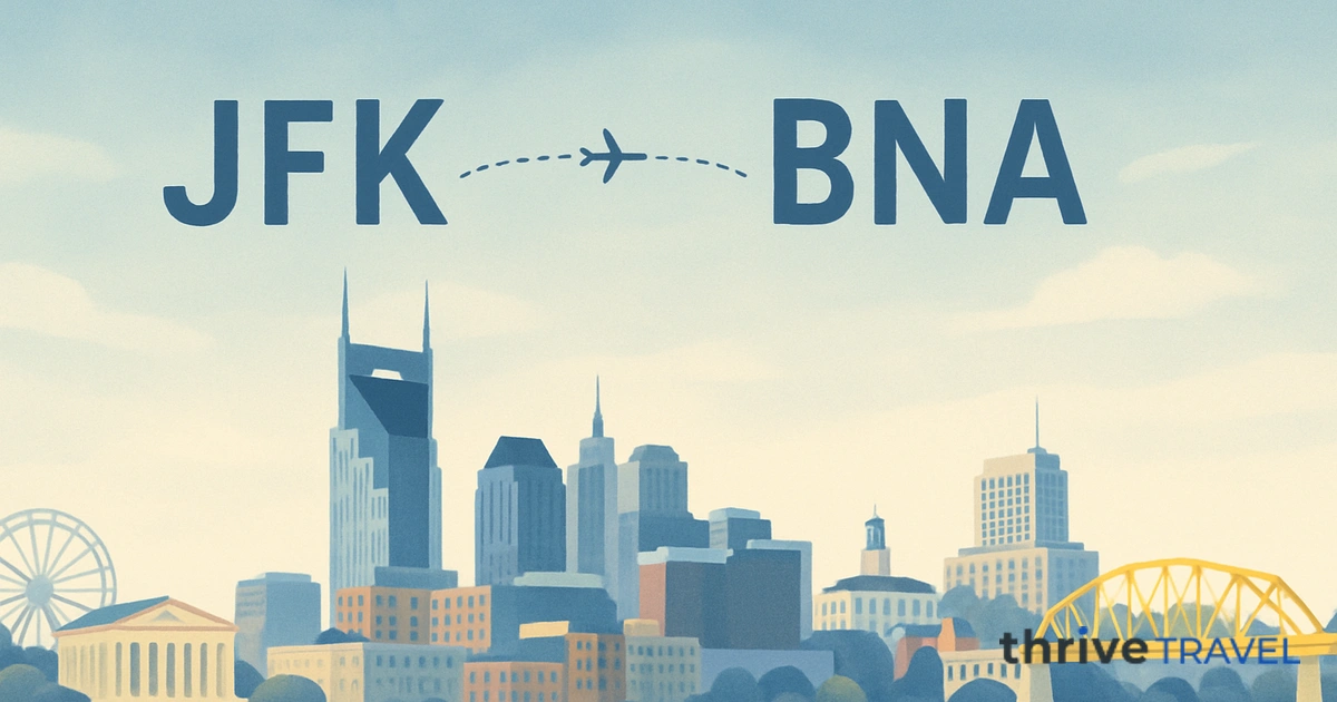 New York to Nashville