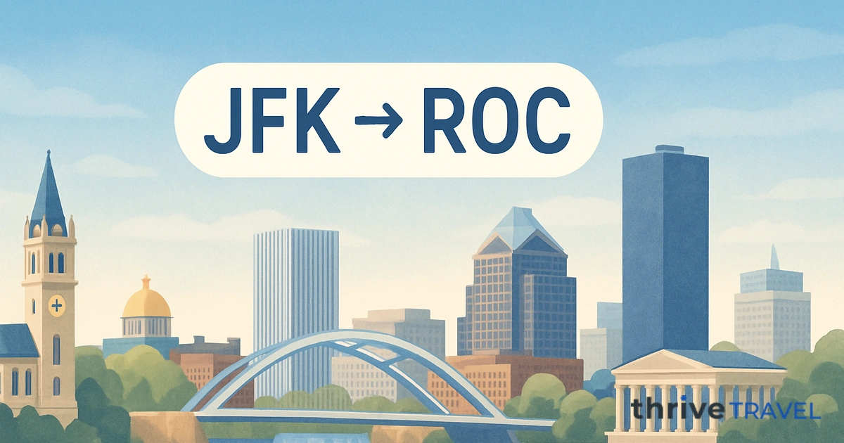 New York to Rochester