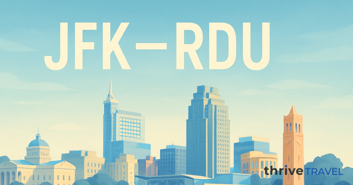 New York to Raleigh-Durham
