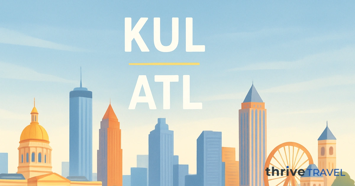 Kuala Lumpur to Atlanta