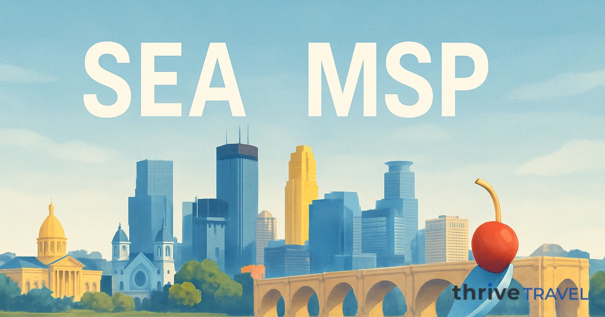 Seattle to Minneapolis