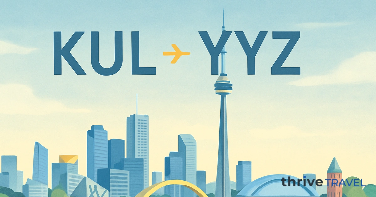 Kuala Lumpur to Toronto