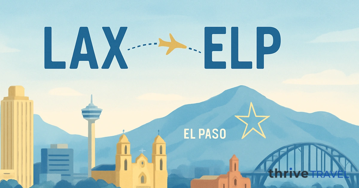 Los Angeles to El Paso