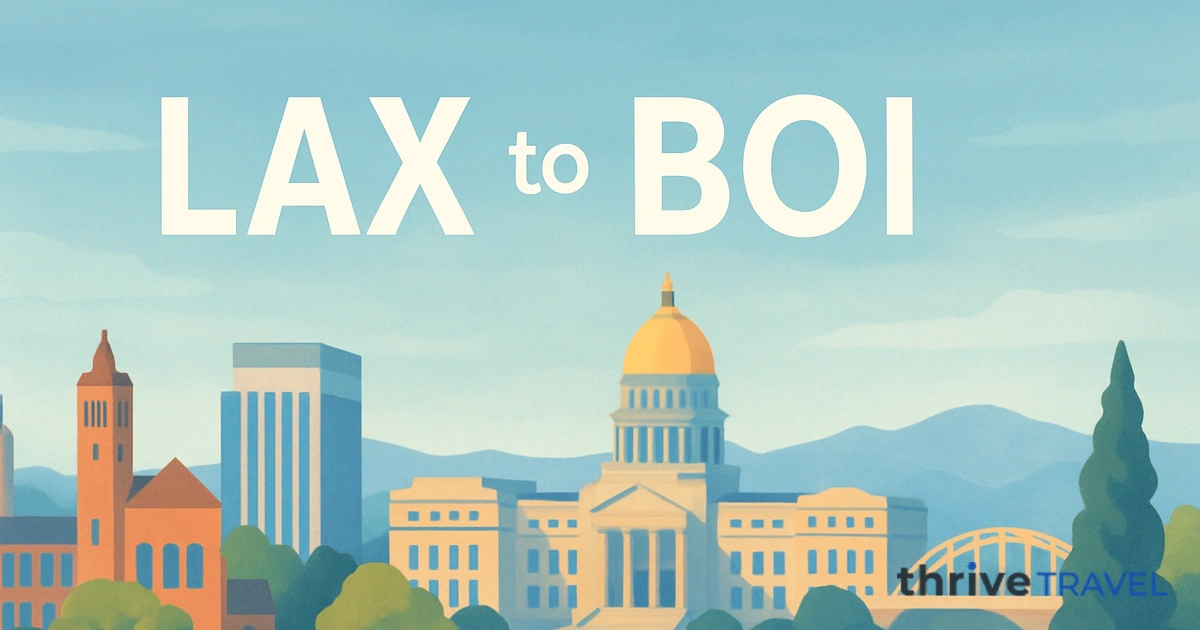 Los Angeles to Boise