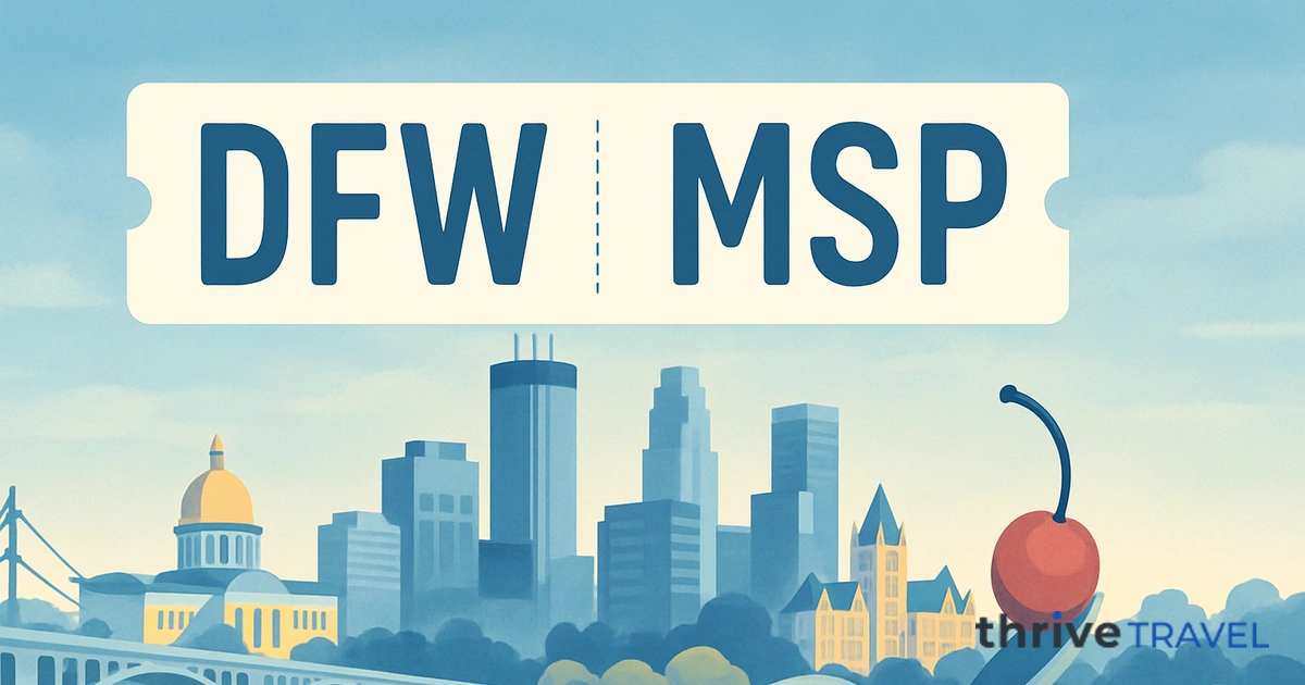 Dallas to Minneapolis