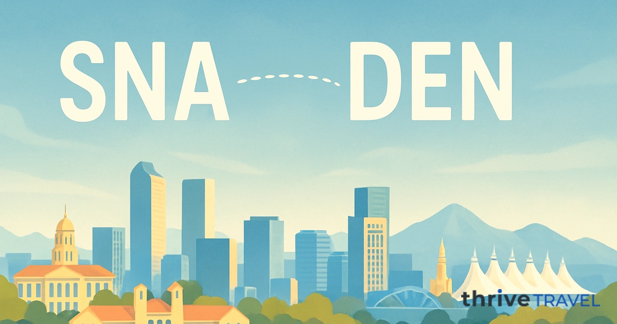 Santa Ana to Denver