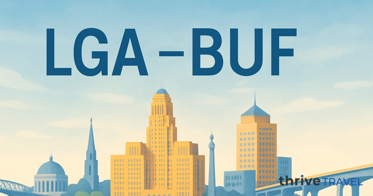 New York to Buffalo