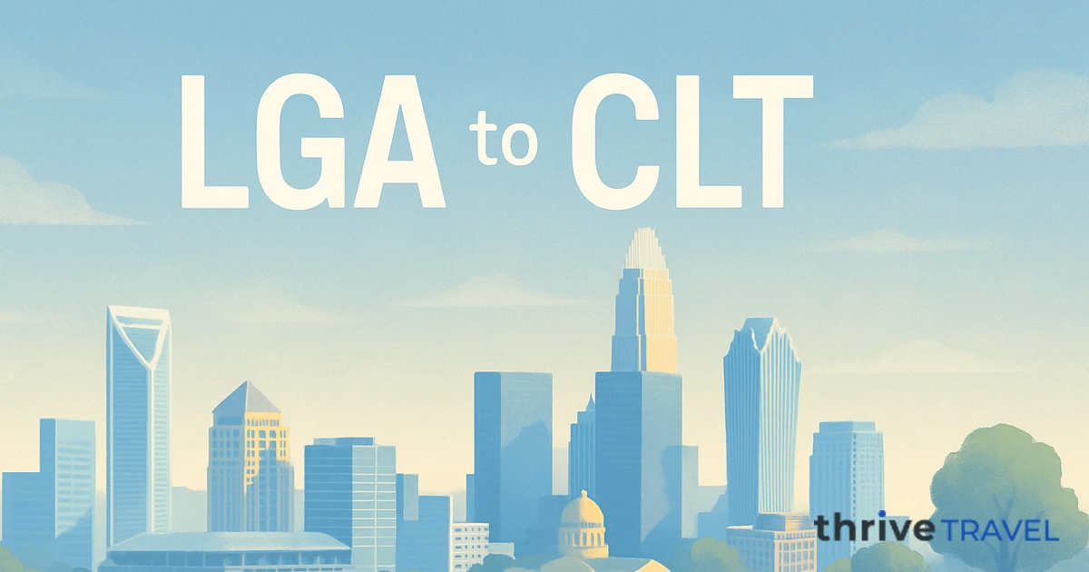 New York to Charlotte