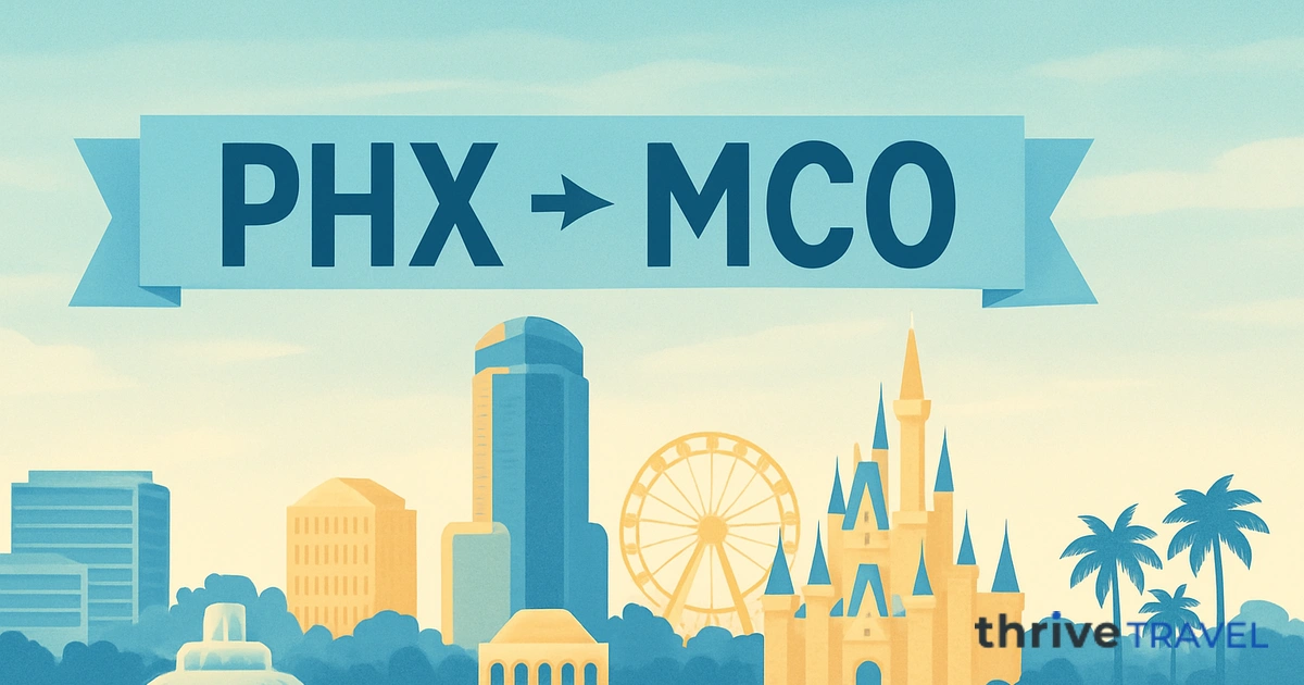 Phoenix to Orlando