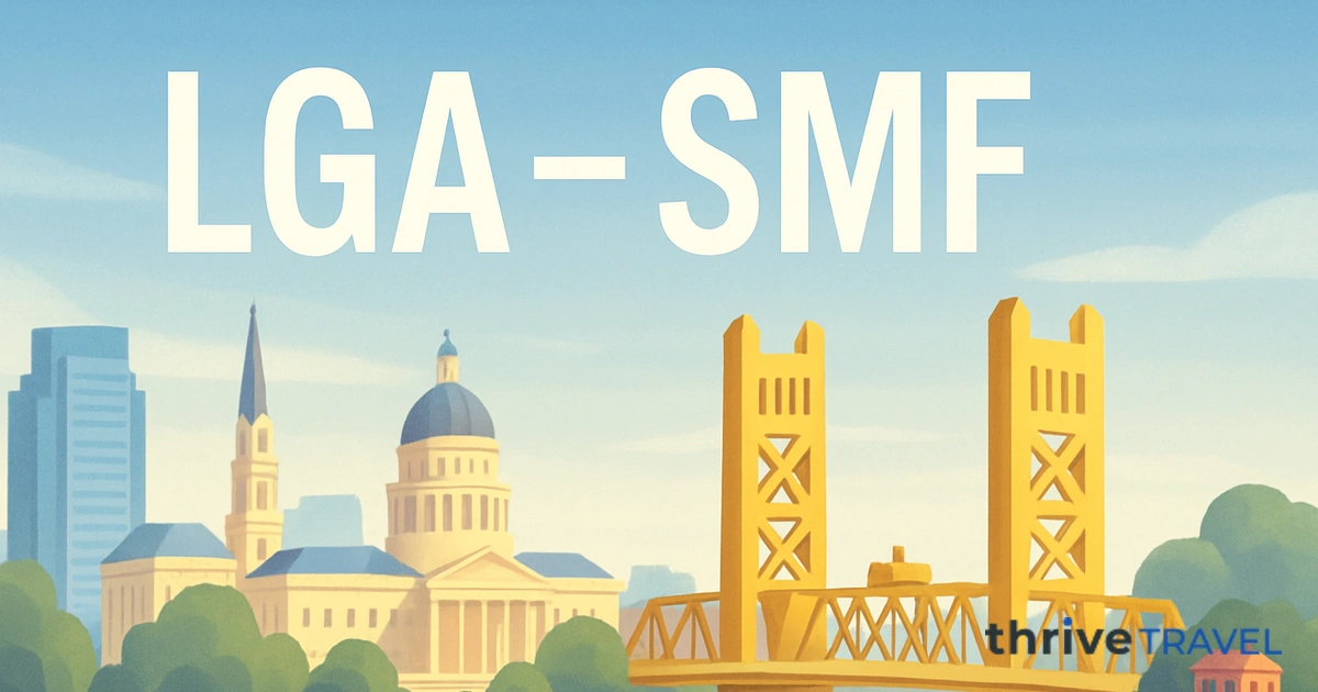 New York to Sacramento