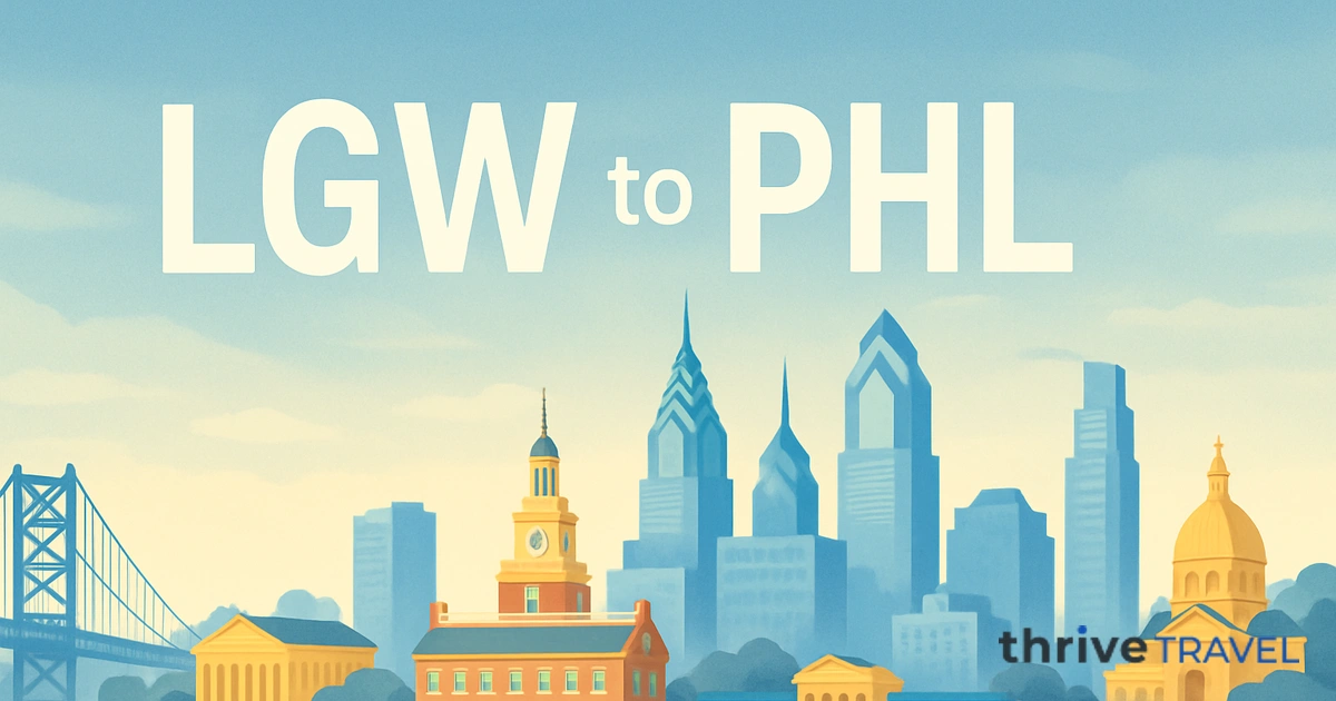 London to Philadelphia