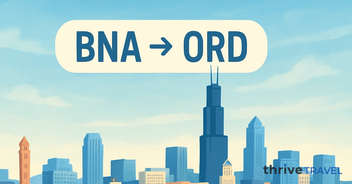 Nashville to Chicago