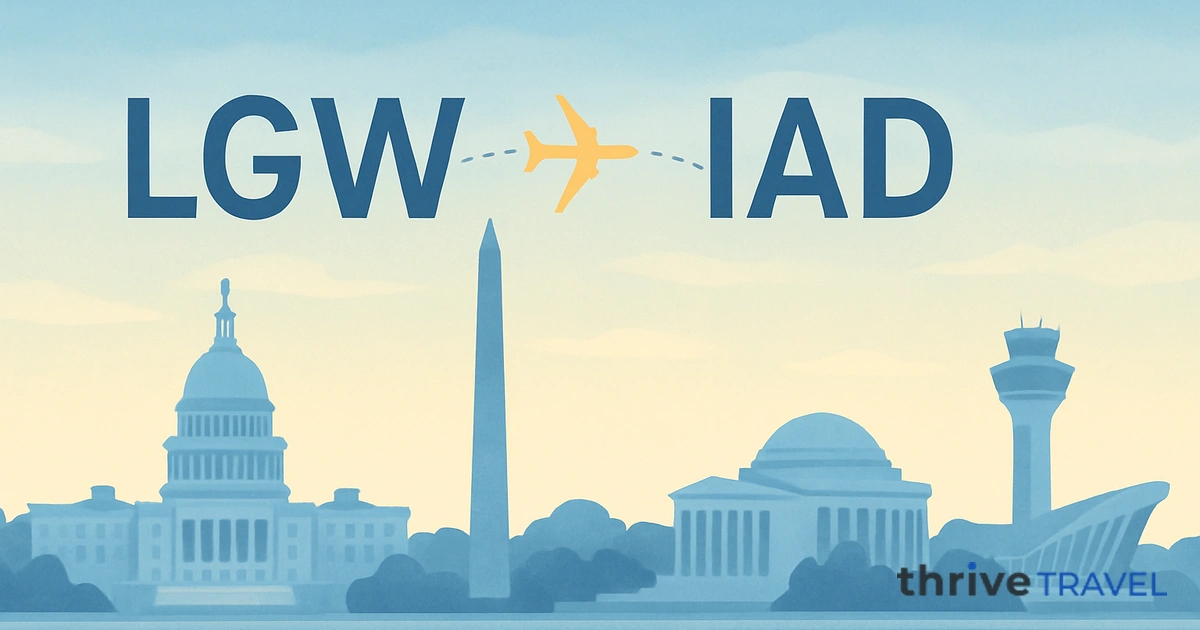 London to Washington D.C.
