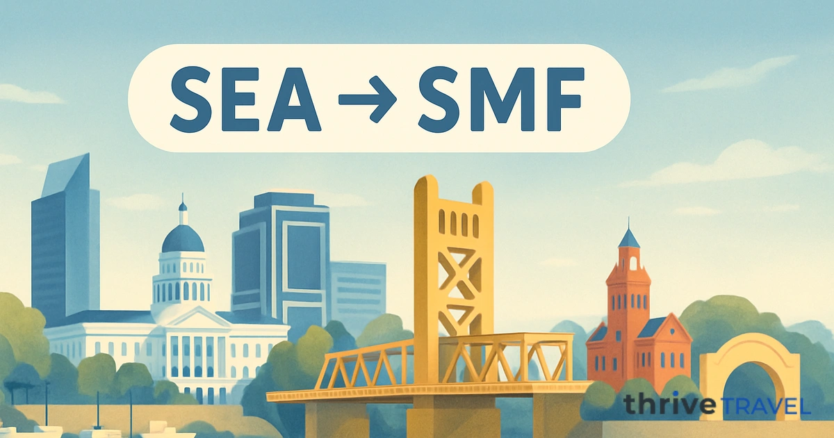 Seattle to Sacramento