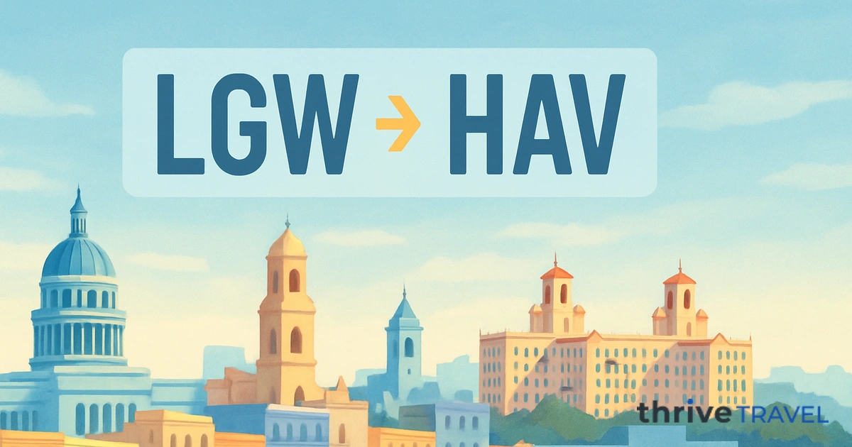 London to Havana