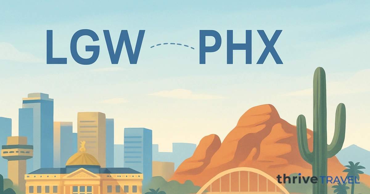 London to Phoenix