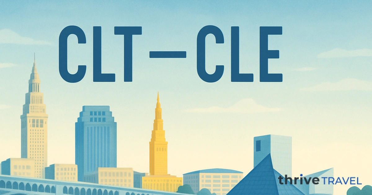 Charlotte to Cleveland