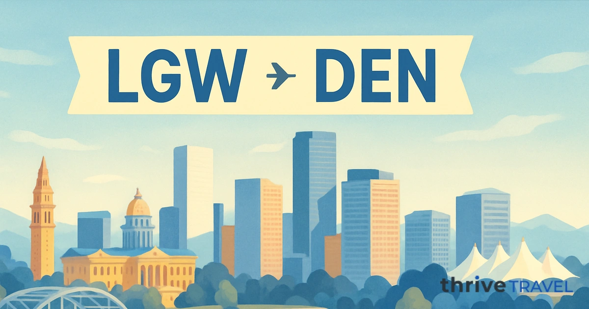 London to Denver