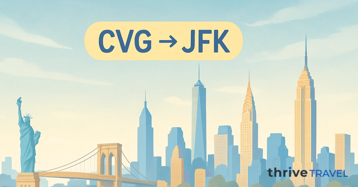 Cincinnati to New York