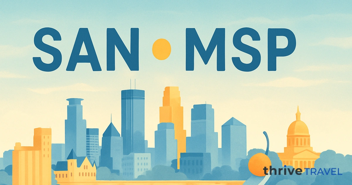 San Diego to Minneapolis