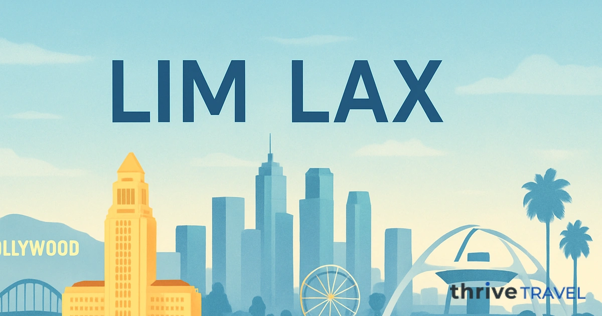 Lima to Los Angeles