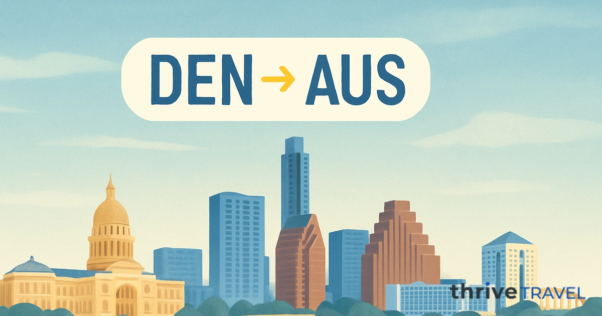 Denver to Austin