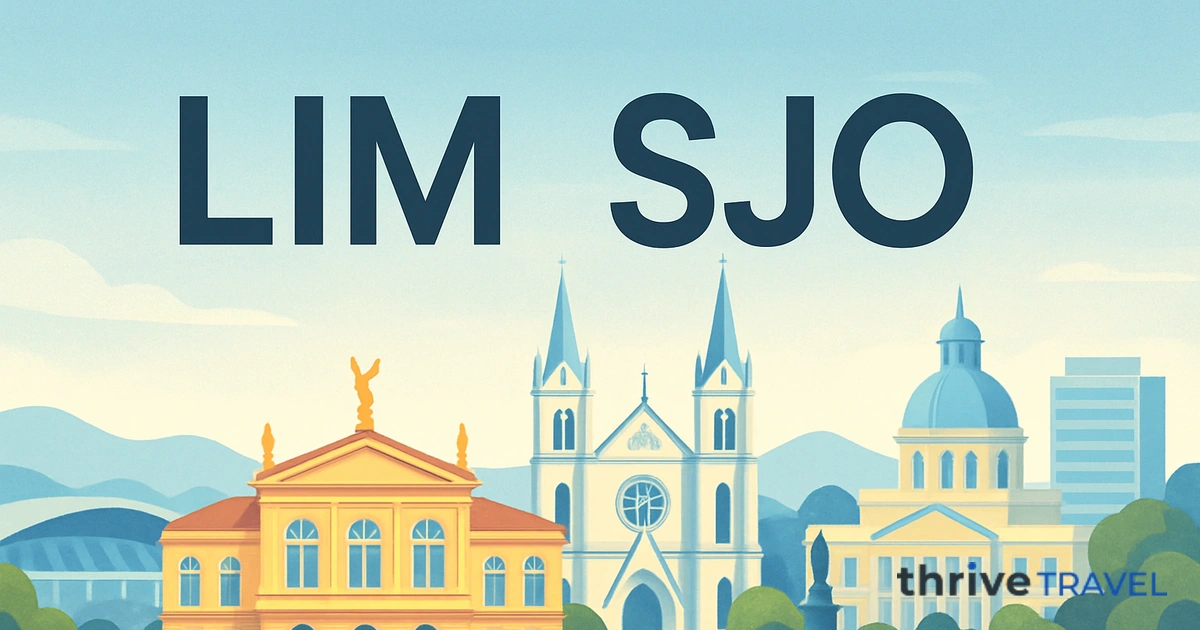 Lima to San José