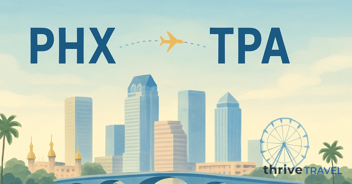 Phoenix to Tampa