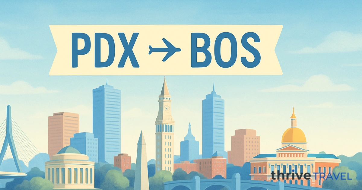 Portland to Boston