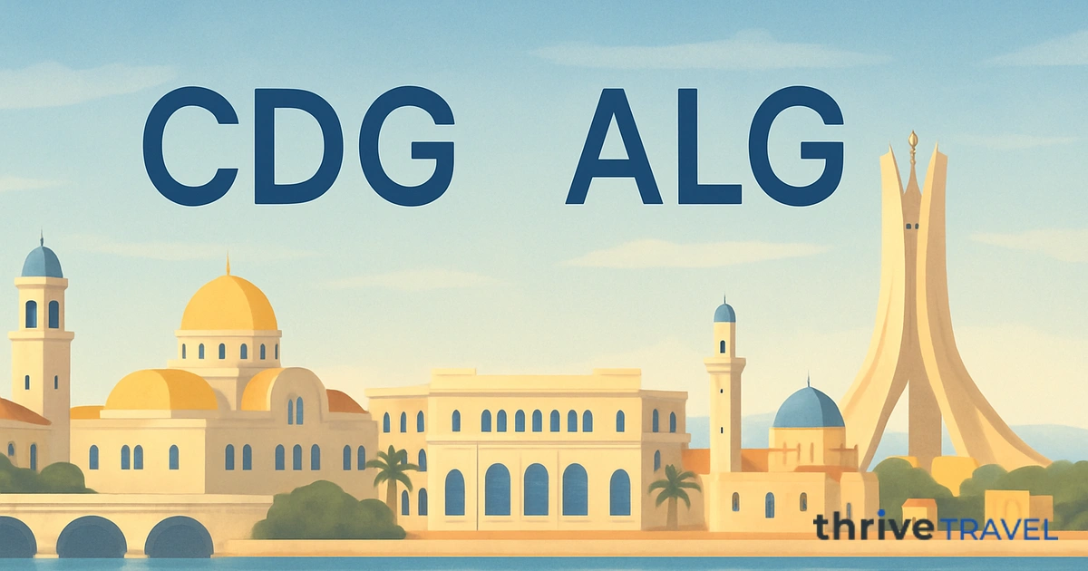 Paris to Algiers