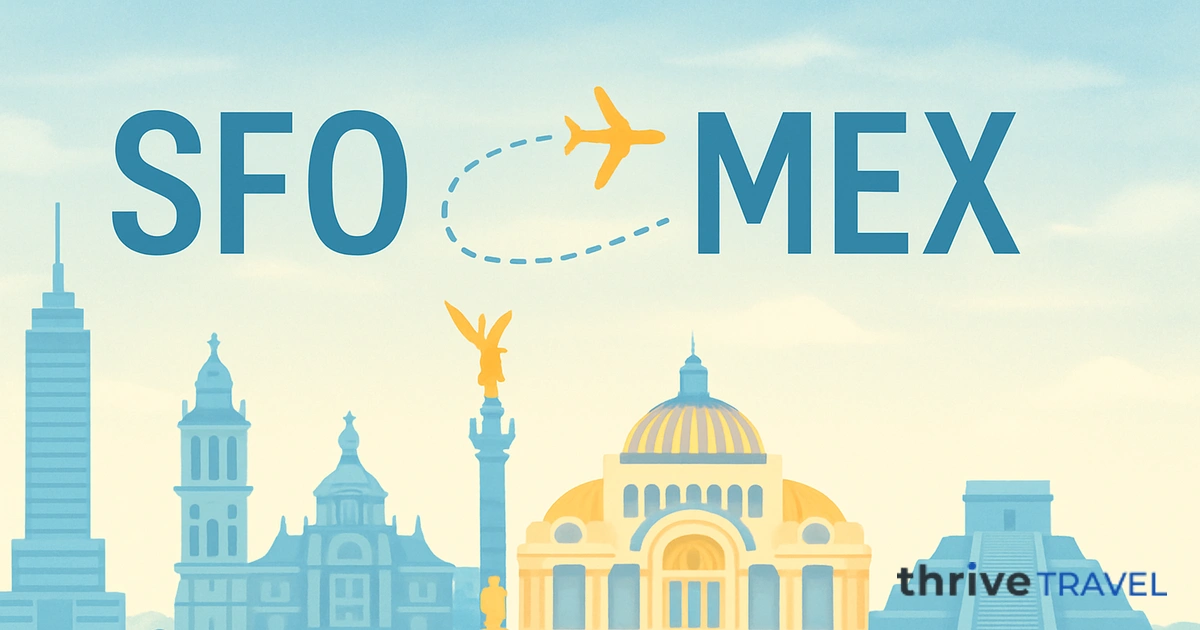 San Francisco to Mexico City