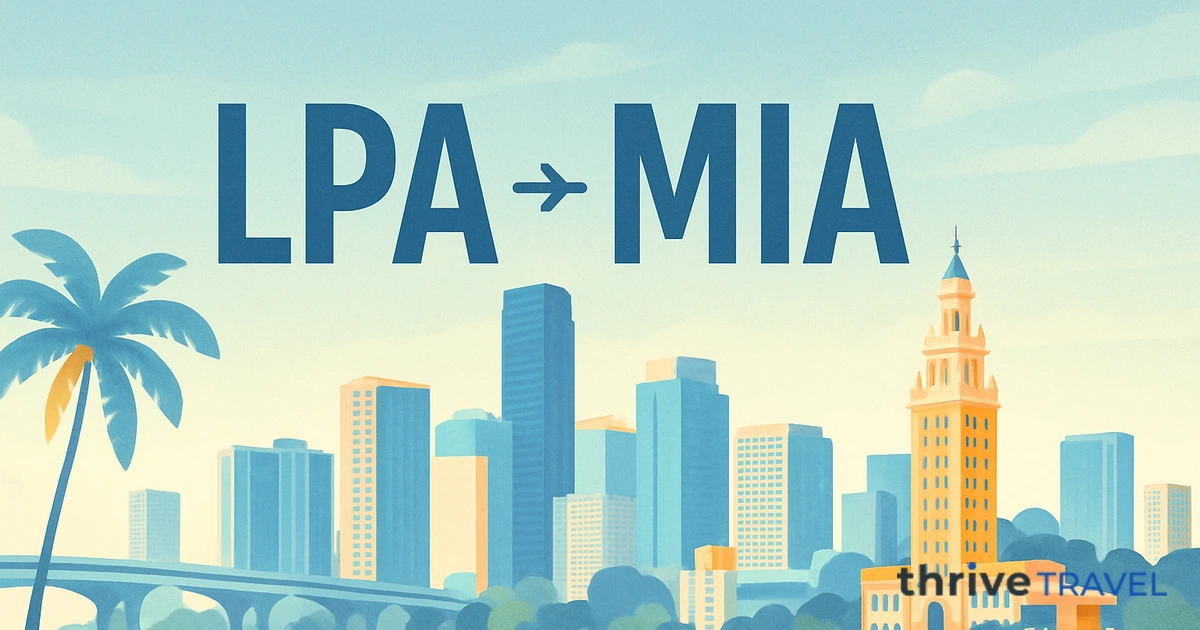 Las Palmas to Miami