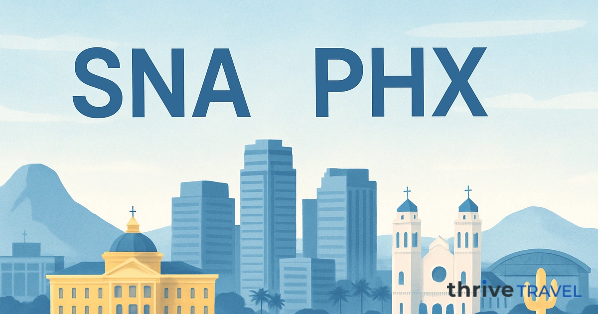 Santa Ana to Phoenix