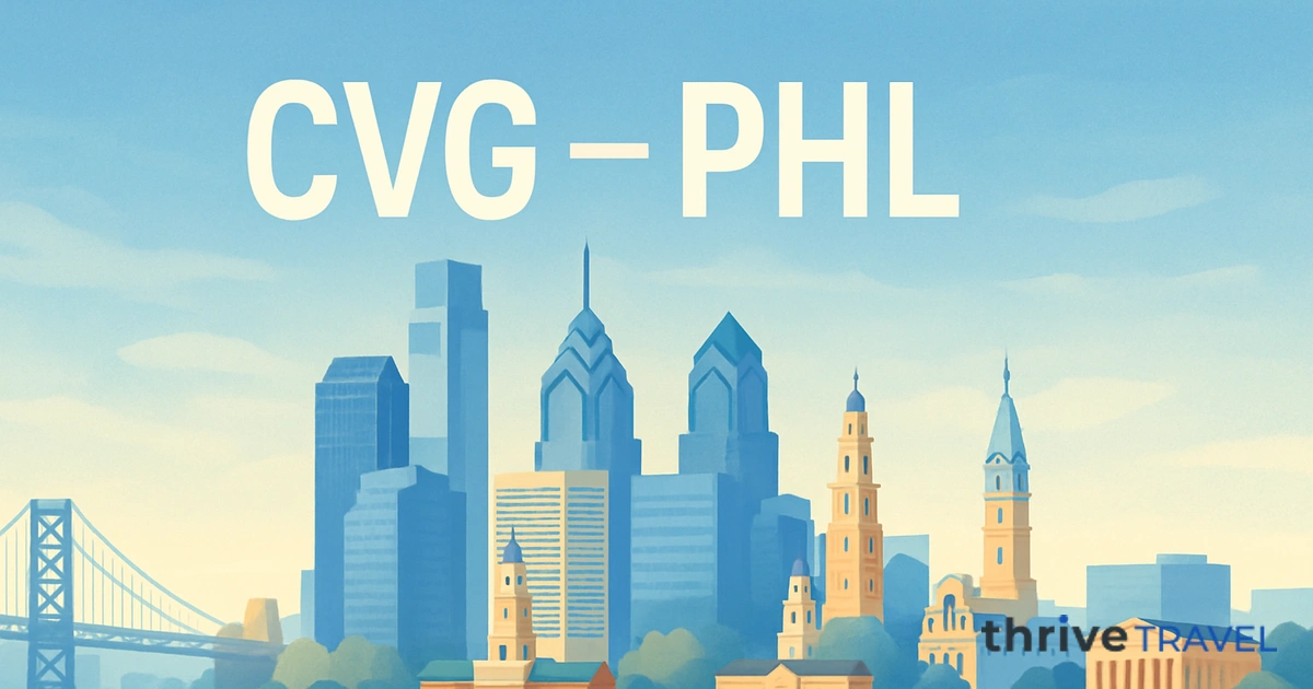 Cincinnati to Philadelphia