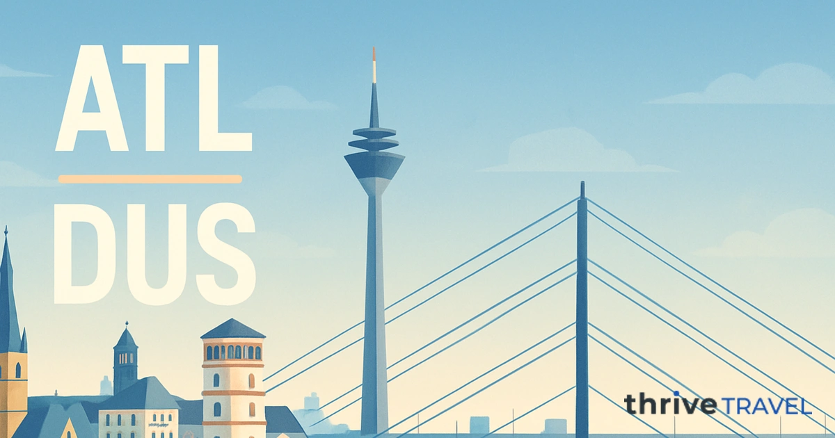 Atlanta to Düsseldorf