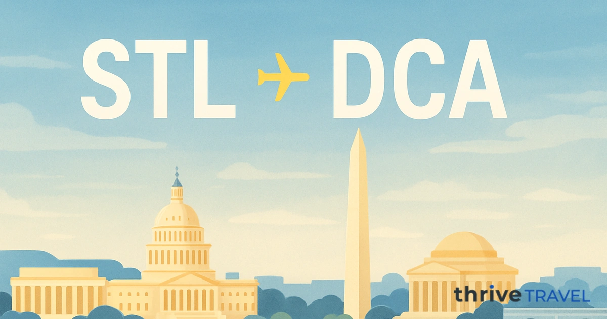 St. Louis to Washington