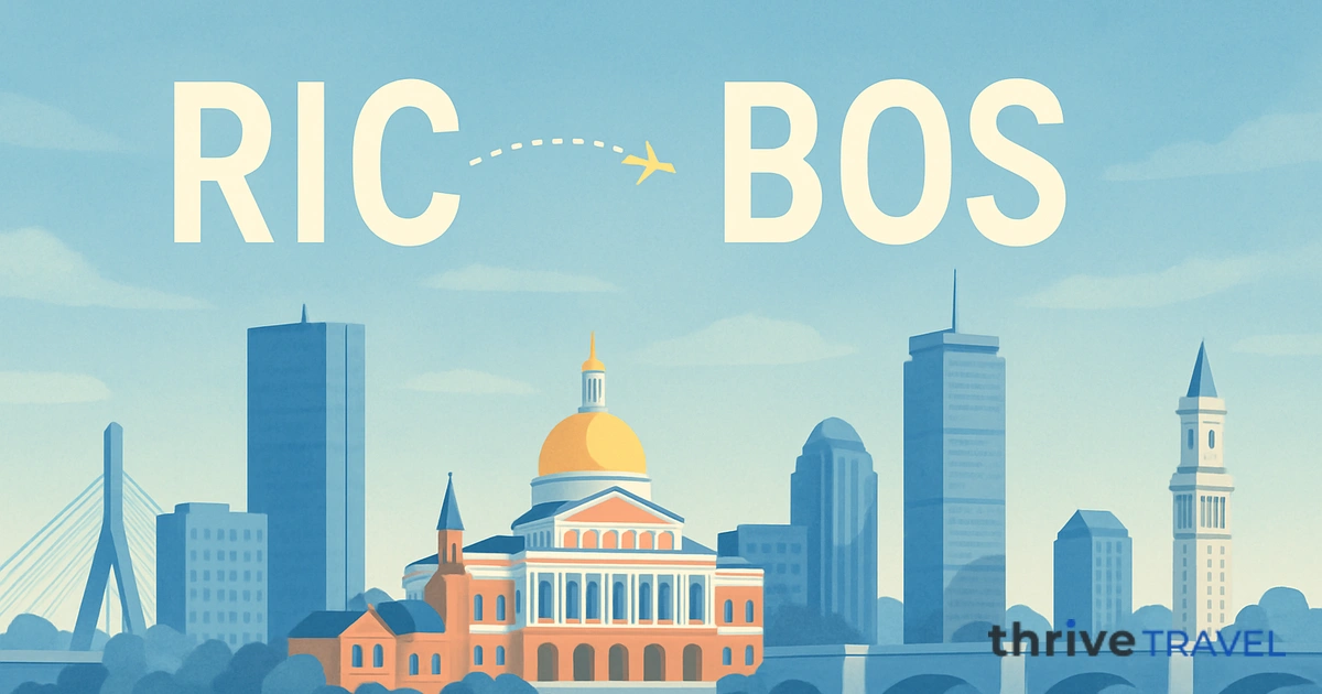 Richmond to Boston