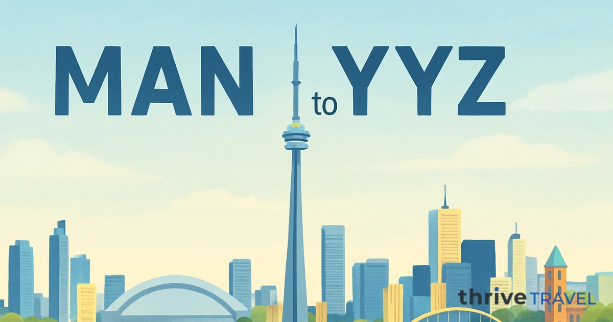 Manchester to Toronto