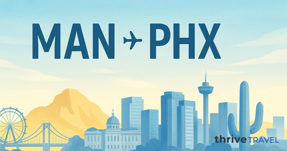 Manchester to Phoenix