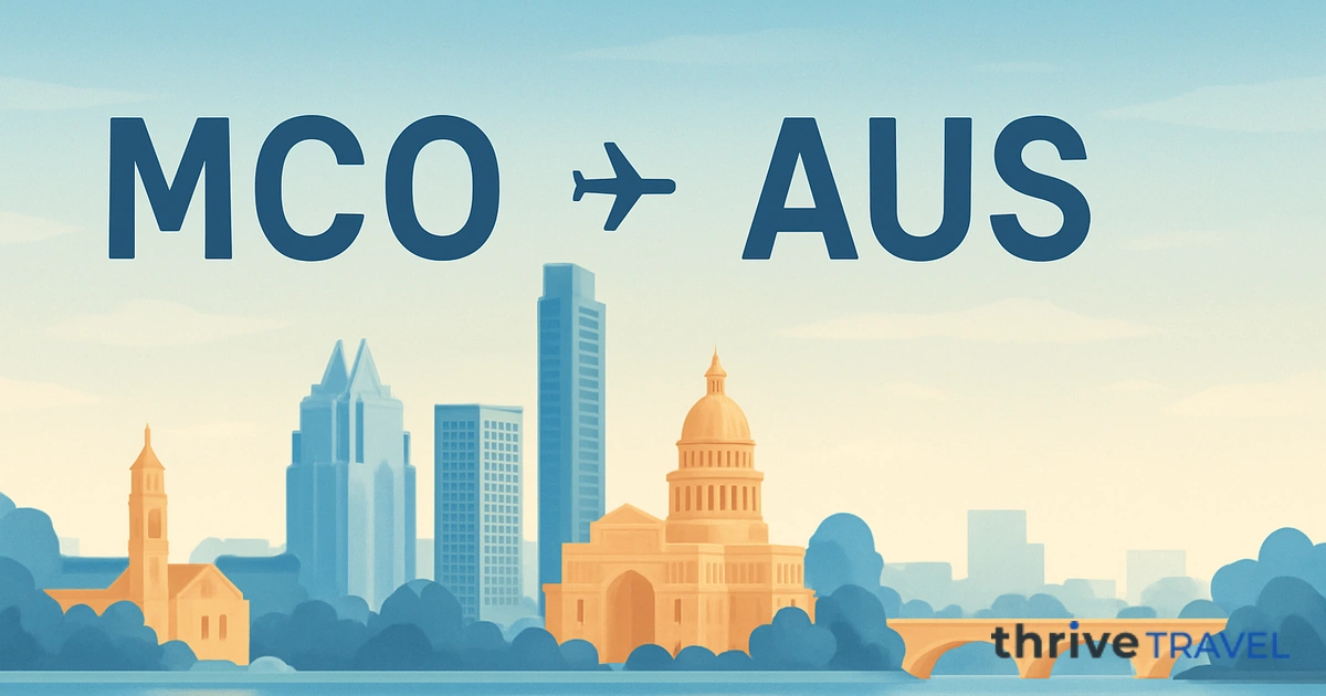 Orlando to Austin