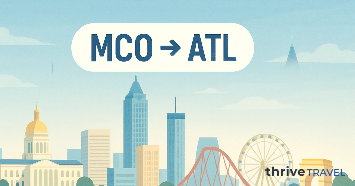 Orlando to Atlanta