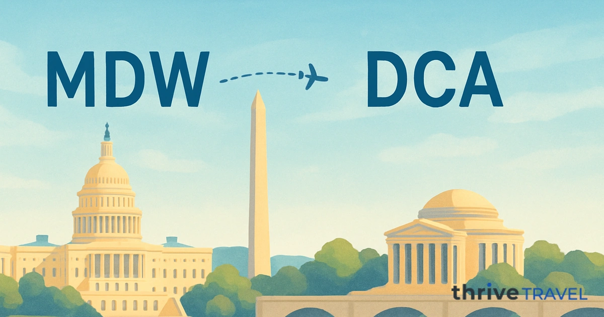 Chicago to Washington D.C.