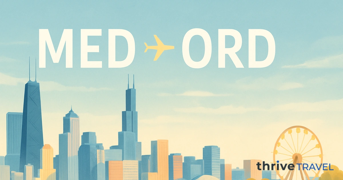 Medina to Chicago