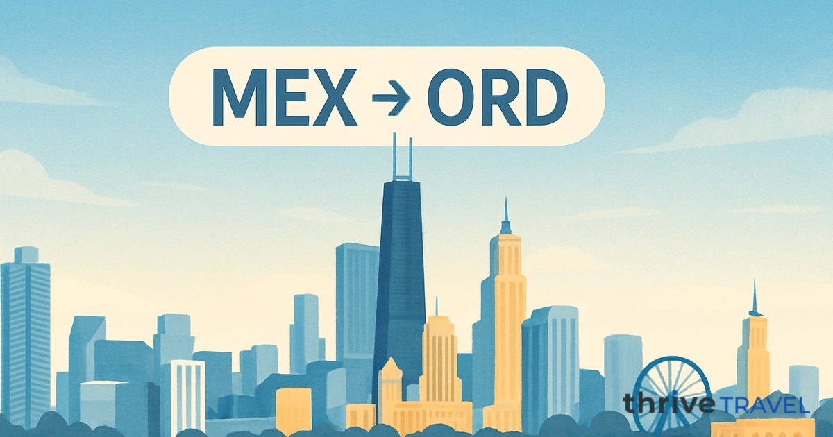 Mexico City to Chicago