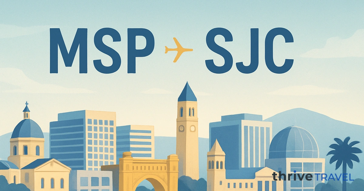 Minneapolis to San Jose