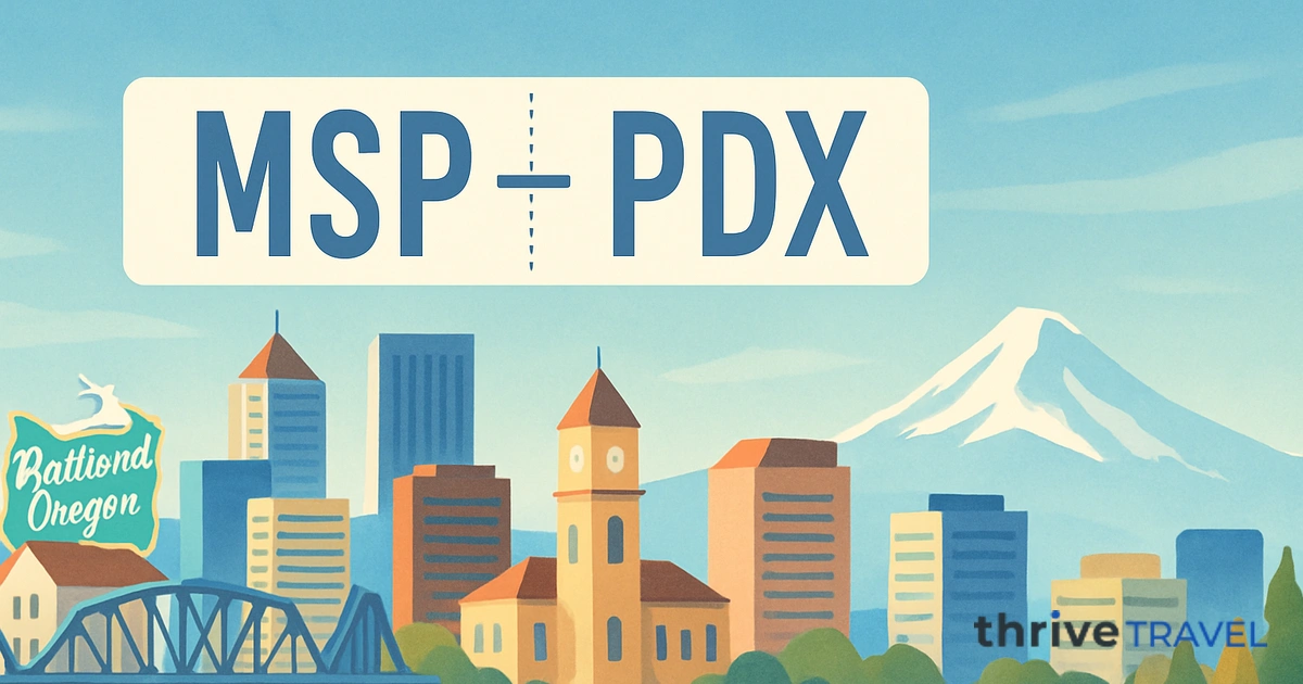 Minneapolis to Portland