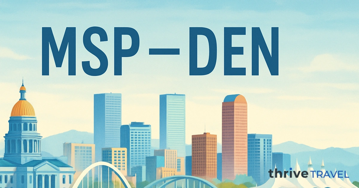 Minneapolis to Denver