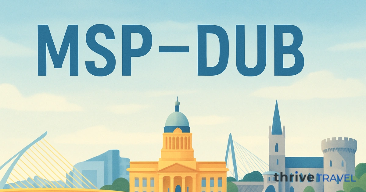 Minneapolis to Dublin