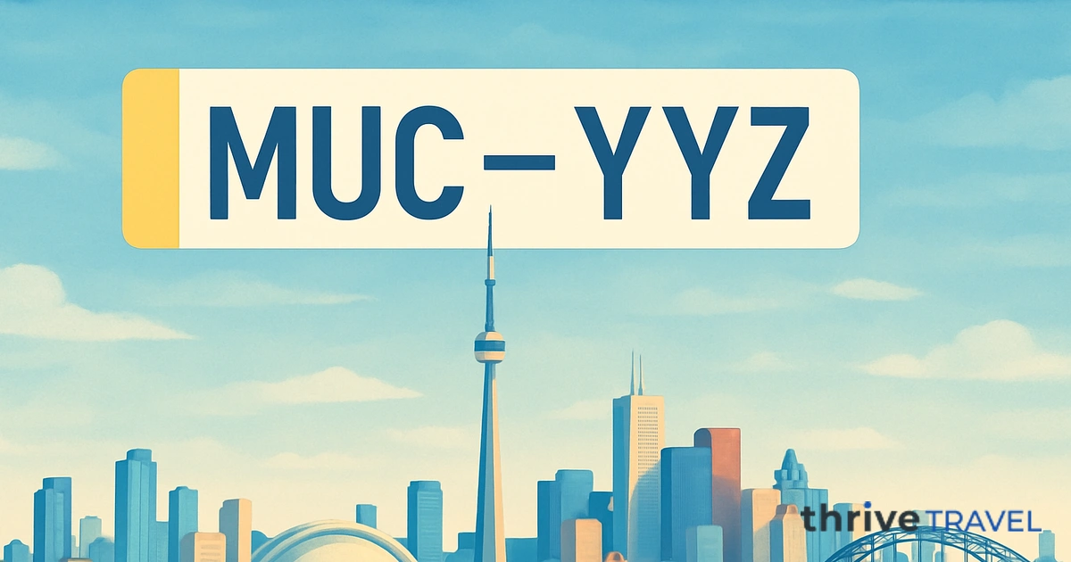 Munich to Toronto