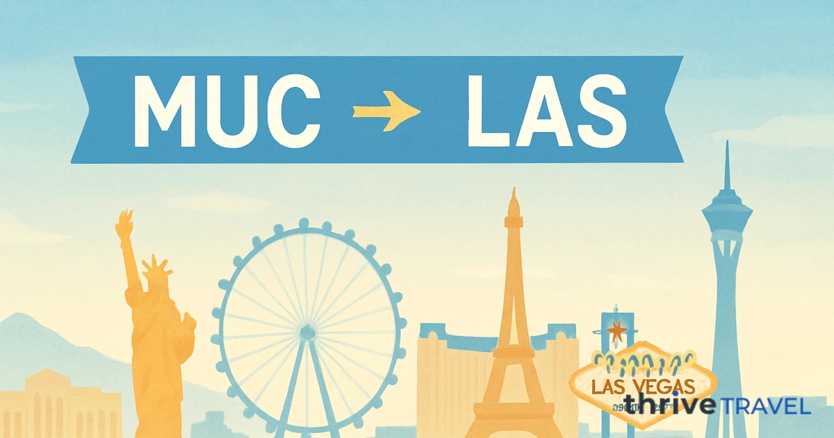 Munich to Las Vegas
